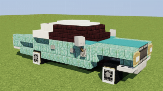 Minecraft Cadillac Sedan DeVille Schematic (litematic)